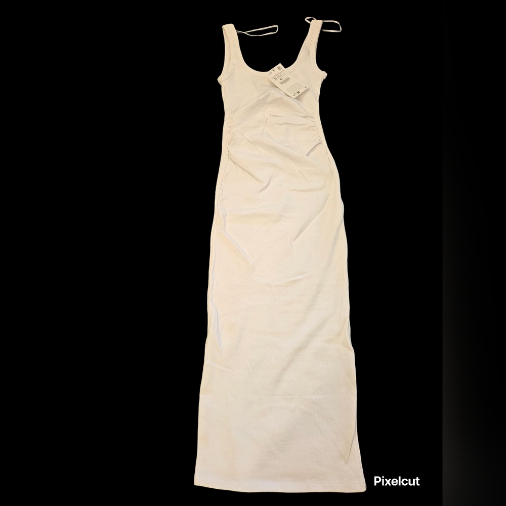 Zara ribbed long dress